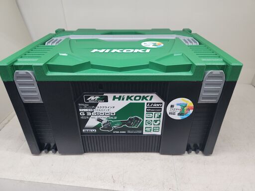 3周年記念！！限定６台【引取限定】HIKOKI　G3610DD2XPZ　100ｍｍコードレスグラインダー【安佐北店】【未使用】