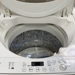 送料・設置込み可　洗濯機　4.5kg SHARP 2019年