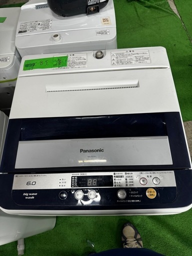 ご来店時、ガン×2お値引き‼️ Panasonic(パナソニック) 2013年製 6.0kg 洗濯機