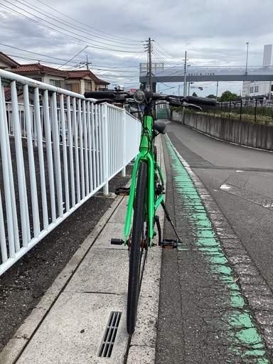【中古自転車】　(グリーンファイター)  3x8段変速