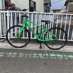 【中古自転車】　(グリーンファイター)  3x8段変速