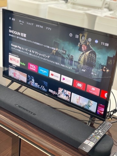 液晶テレビ　32型　TCL 2022年