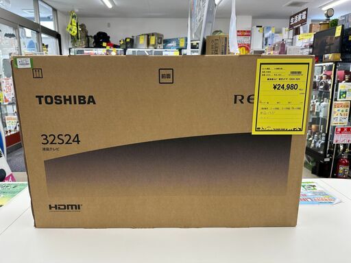 ジモティ来店特価!!　液晶テレビ　東芝　32S24　2024　　　J-0956