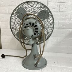 簡易動作OK 東京 芝浦 レトロ 扇風機 4枚羽 C-4737 東芝 TOKYO SHIBAURA 芝浦製 アンティーク 鉄製 オブジェ 現状品  札幌市白石区 白石店 