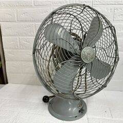 簡易動作OK 東京 芝浦 レトロ 扇風機 4枚羽 C-4737 東芝 TOKYO SHIBAURA 芝浦製 アンティーク 鉄製 オブジェ 現状品  札幌市白石区 白石店 