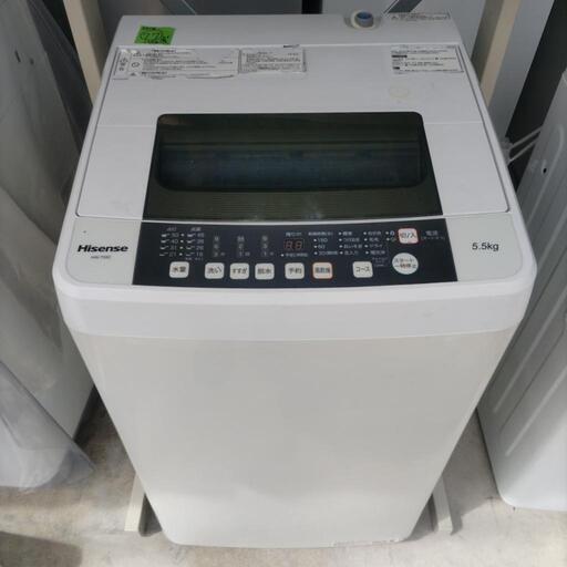 ★新入荷 洗濯機 Hisense5.5kg 2018年製 HW-T55C