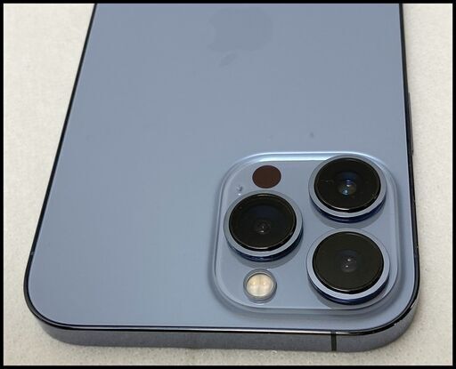 デモ機 iPhone13 Pro MAX 128GB シエラブルー 3J793J/A A2641 (au 〇