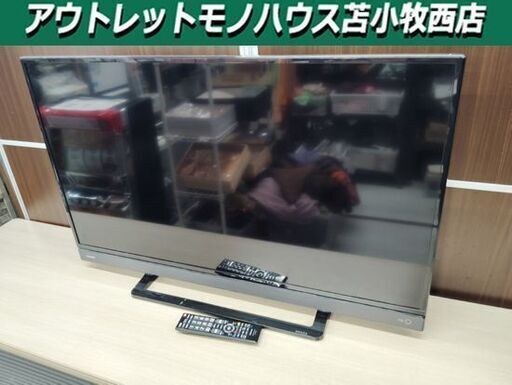 ③ TOSHIBA/東芝 40インチ 液晶テレビ 40S21 テレビ 2018年製 リモコンのフタなし 苫小牧西店