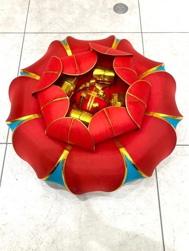 琉球花笠 琉球舞踊 沖縄伝統品 （琉球舞踊に欠かせない花笠 作る