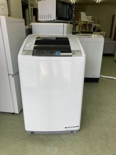 【リサイクルショップ　ピカソ　小松原】日立 HITACHI ビートウォッシュ 8.0kg たて型洗濯乾燥機 2014年製 BW-D8SV★2186★