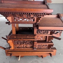 だんじりオブジェ手作り