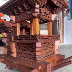 手作りだんじり 手作りだんじり