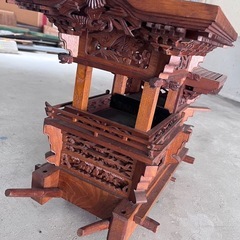 だんじりオブジェ手作り