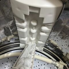 シャープ　7キロ洗濯機　2021年製　インバータ搭載　ピンク