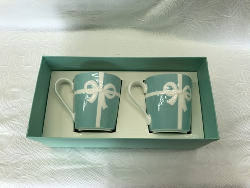 TIFFANY \u0026Co. ブルーボックスペアマグセット