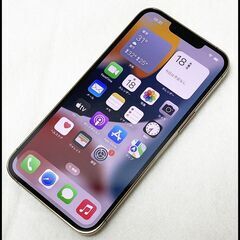 デモ機 iPhone13 Pro 128GB ゴールド 3J864J/A A2636 (au 〇判定