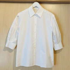 新品　ドゥクラッセ　ジェイドット　サムワンプレシャス　ブラウス　フリル　ホワイト