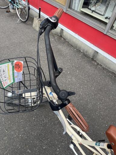 ☆786 BRIDGESTONE ミニベロ(アイボリー) リサイクルマート鹿児島宇宿店