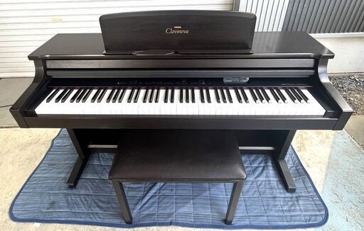 【終】【G573】YAMAHA/ヤマハ/Clavinova/CLP-156/STEREO/電子ピアノ/動作確認OK