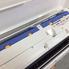 (10/4受渡済)YJT9547『安心30日間保証付』【FUJITSU/富士通 6畳用エアコン】2020年製 ノクリア AS-R22K-W 家電 冷暖房 エアコン 壁掛型 ルーバー破損