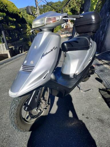 スズキ アドレス125 DT11A 実働 動画あり 大阪 スズキアドレス125