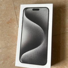 未開封新品iphone 15 max pro 512GB apple care使用可能