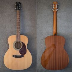 Aria AF-201 単板トップ極美品 新品チューナー付属