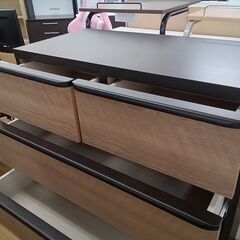 ☆ジモティ割あり☆ ニトリ ハイチェスト ニーズ3 80HC H124×D43×W80