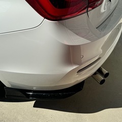 bmw f30後期LCI用　リアディフューザー サイドディフューザー セット  