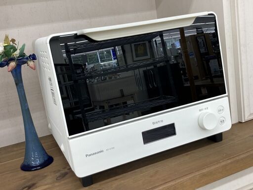 【6ヶ月動作保証付】オーブントースターBistro  Panasonic　ﾎﾜｲﾄ