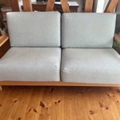 無印良品 ソファー 2.5シーター 木製フレーム