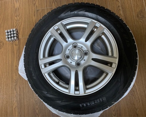 Pirelli スタッドレスタイヤ 185/65R15 880 M-S アルミホイール付き（値下げします）