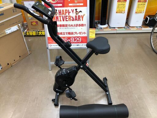 STEADY　エアロバイク　中古　マット付き