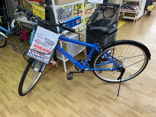 【ドリーム川西店御来店限定】MOLLIS  27インチ自転車／クリーニング済み 【2003012255600803】