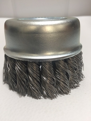 新品 強力ワイヤーヒネリカップブラシ 錦 TN-075 G5 12個セット