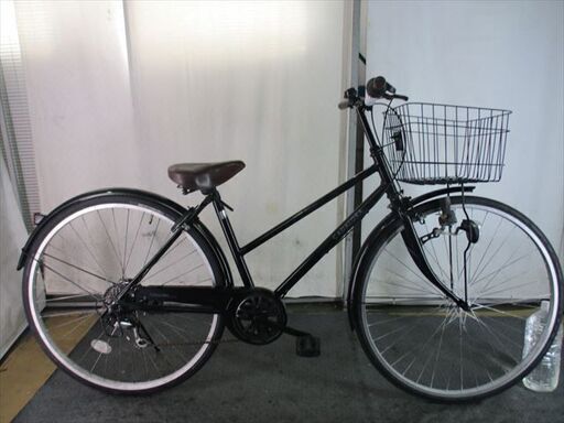 D773　★限定特価★ 中古自転車 【　27インチ　シティ　黒】