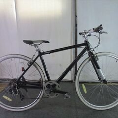 D763 ☆16800円☆整備済み スポーツ中古自転車 【クロスバイク 黒