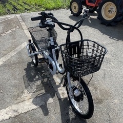 福岡市内引取限定 20インチ電動アシスト自転車