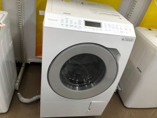 パナソニック　ドラム式洗濯機　NA-LX127BL　2022年式　中古　固定ボルト付き　12㎏