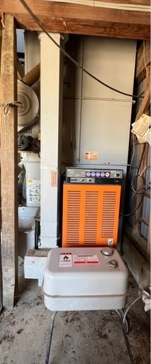 乾燥機　Yamamoto 乾燥機専用スローワ 型式 SL-35JXN 所要動力 電源単相100/200V 回転数 山本製作所 0.4 kw 1070 гр 中古　引き取り限定