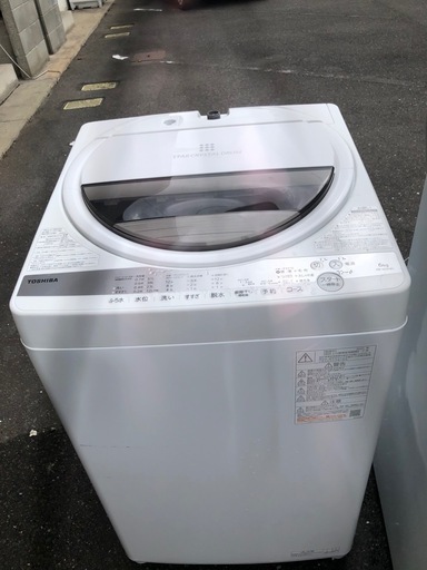 東芝洗濯機.2021年.15000円.6kg