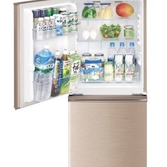 ⭕️1.5人暮らしに大活躍！SHARP   つけかえどっちもドア採用　冷凍冷蔵庫