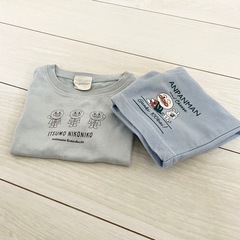 【取引中】アンパンマン　ズボン　Tシャツ　90㎝　2点セット