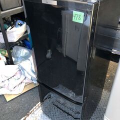 北九州市内配送設置無料✨478? MR-P15A-B 冷蔵庫 サファイアブラック 