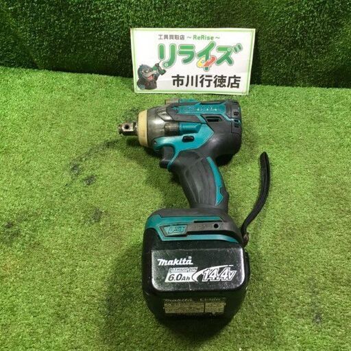 マキタ TW284D インパクトレンチ 14.4Vバッテリー1個【市川行徳店】【店頭取引限定】【中古】管理番号：ITNW6C9WNUR8