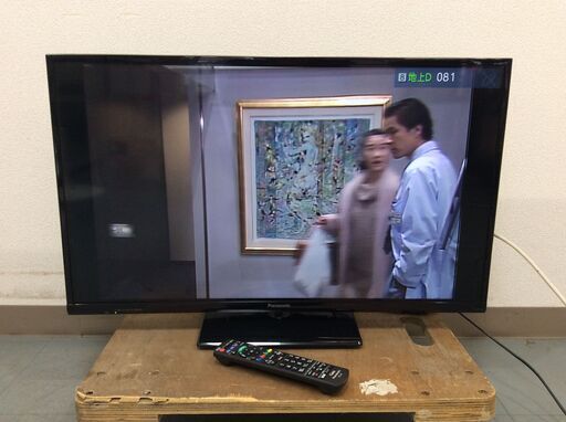 JT9539【Panasonic/パナソニック 32インチ液晶テレビ】2016年製 VIERA TH-32D300 家電 映像機器 テレビ ベゼルに割れ有