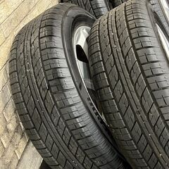 202491518【札幌】215/60R17夏タイヤ　日産純正17アルミ　エクストレイル