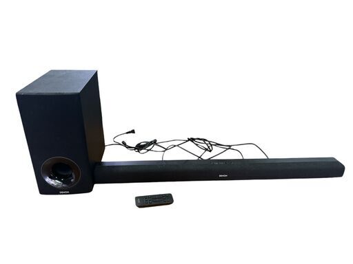 DENON DHT-S316 ホームシアターサウンドバー ワイヤレス サブウーファー 2020年製 音響機材 デノン