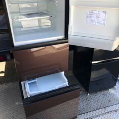 北九州市配送設置無料✨🌈　冷蔵庫 ダークブラウン HR-G2801-BR [282L /3ドア /右開きタイプ] [冷凍室 68L]