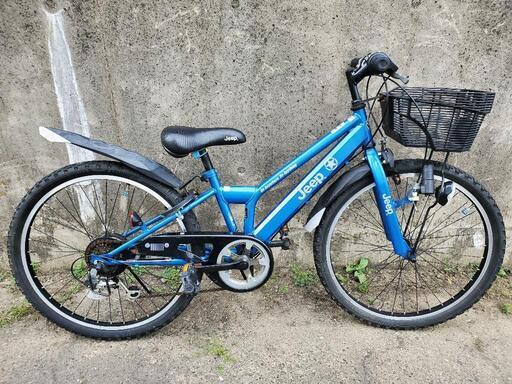 B461 子供自転車★Jeep★6段変速★24インチ